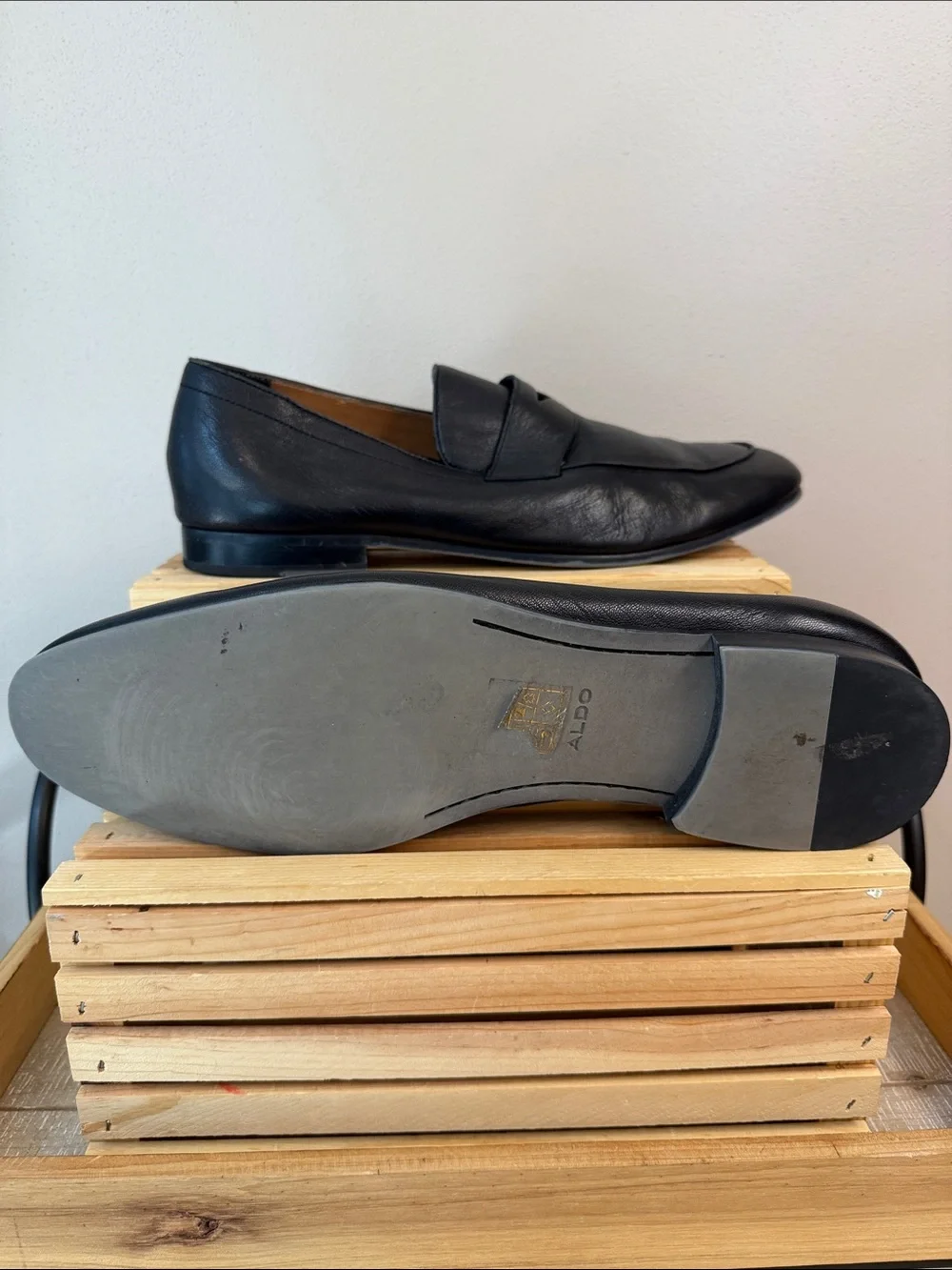 Aldo Black Loafers 14